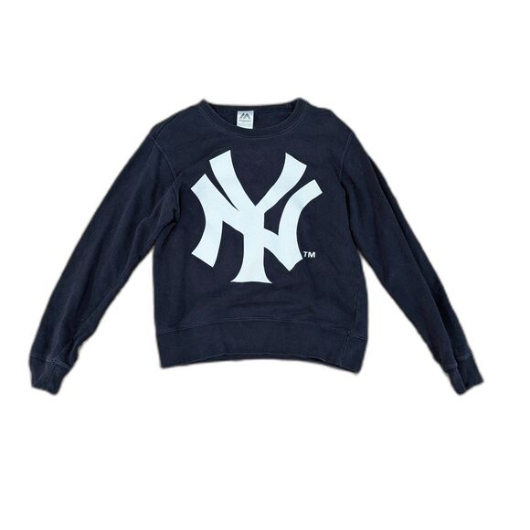 MLB New York Yankees Majesty Sweatshirt XS/S Women's - Picture 1 of 3